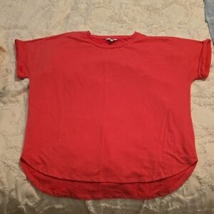 NWOT Crown & Ivy Coral Top XL-XXL (#9)